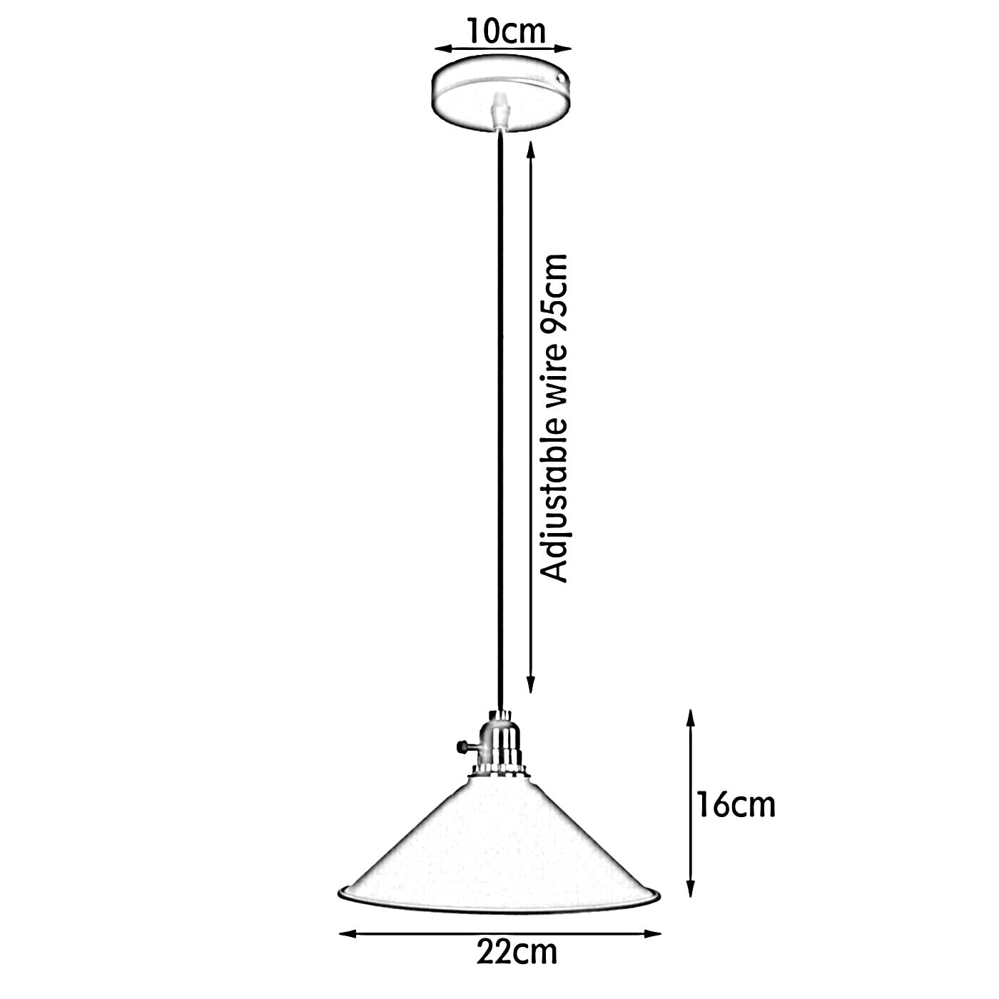 Modern Ceiling Yellow Pendant Light Lamp Shade Chandelier~3175