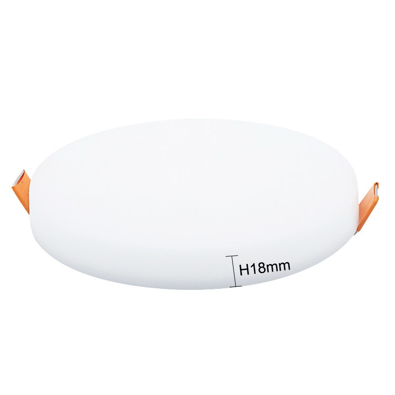Ultra Thin LED 18 W 6000 K LED Panel Recessed Round Ceiling Spotlight Down Light~2528