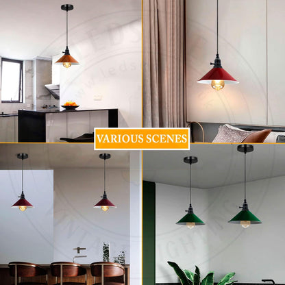 Modern Ceiling Yellow Pendant Light Lamp Shade Chandelier~3175