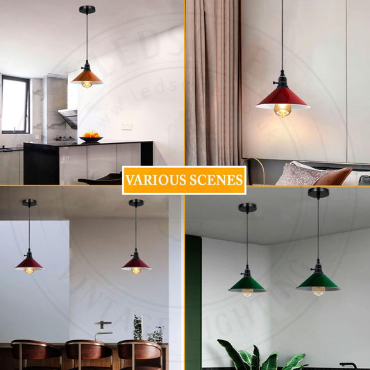 Modern Ceiling Yellow Pendant Light Lamp Shade Chandelier~3175