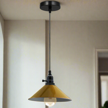 Modern Ceiling Yellow Pendant Light Lamp Shade Chandelier~3175
