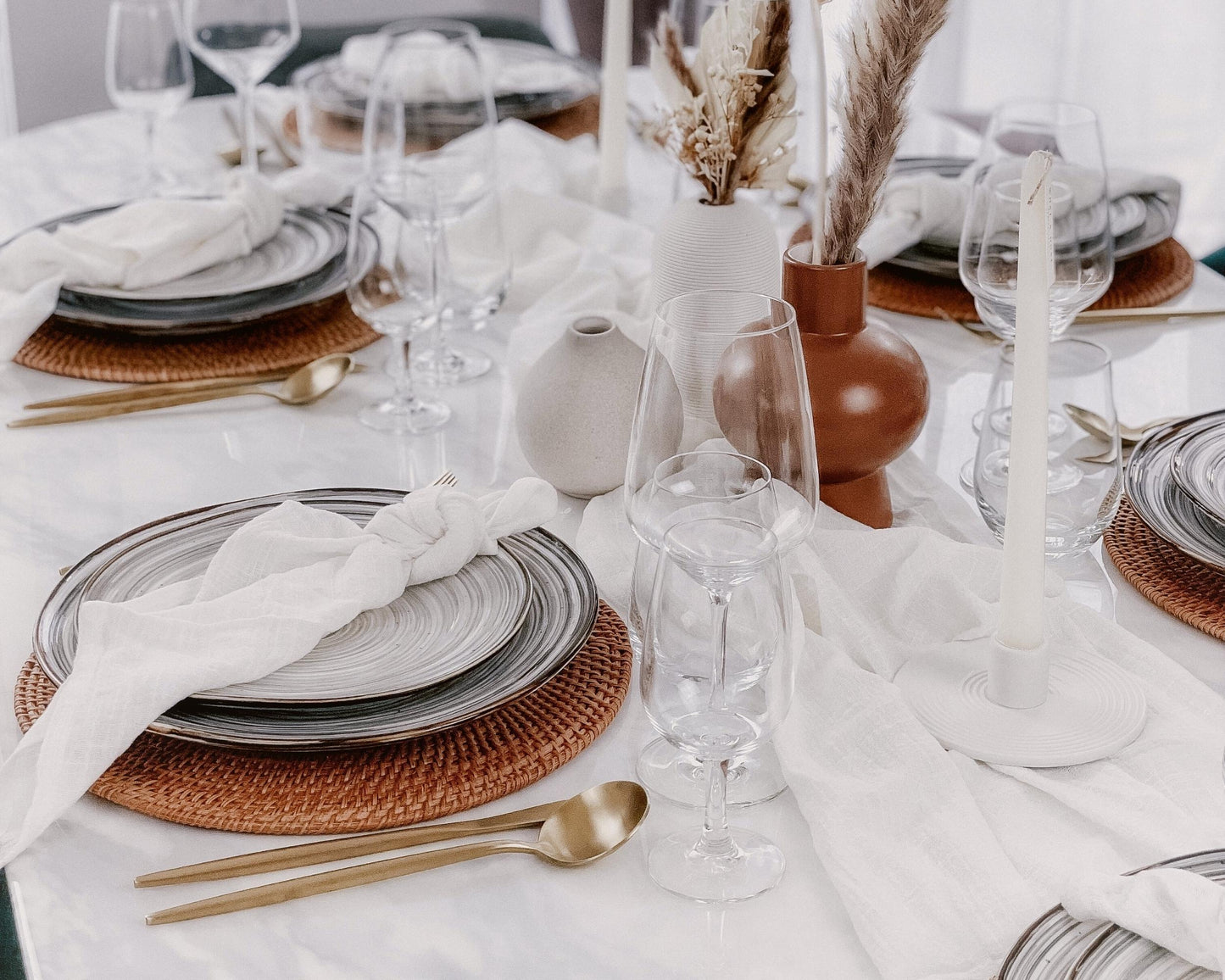 Hanói Porcelain Round Dinner Plate-4