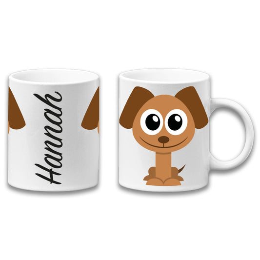 Adorable Dachshund Dog Personalised Your Name Gift Mug-0