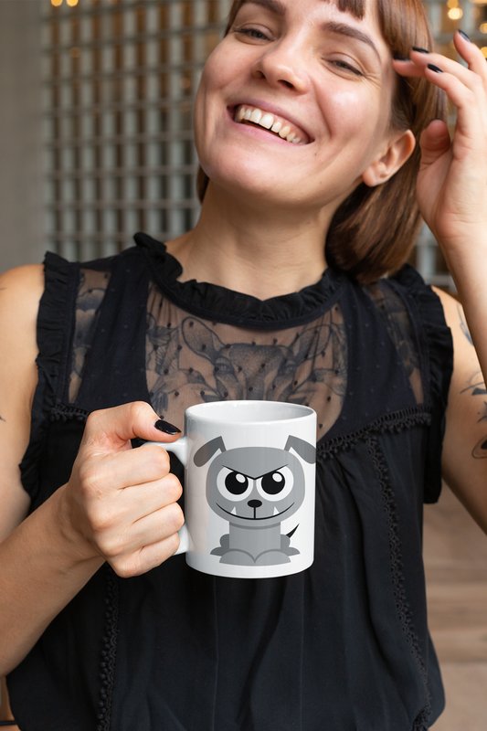 Adorable Cat Personalised Your Name Gift Mug-1