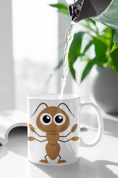 Adorable Bee Insect Personalised Your Name Gift Mug-1