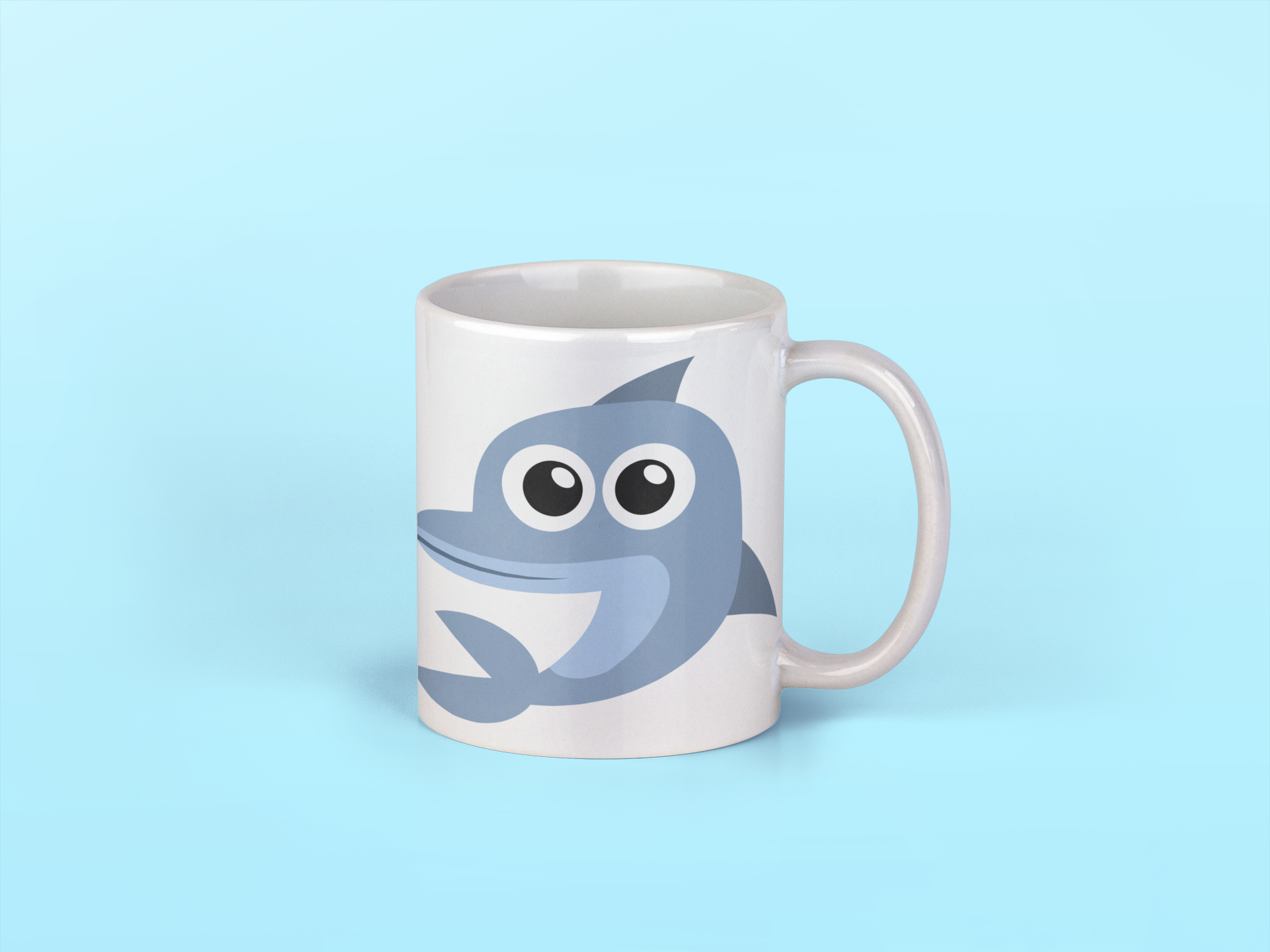 Adorable Gold Fish Sea Animal Personalised Your Name Gift Mug-2