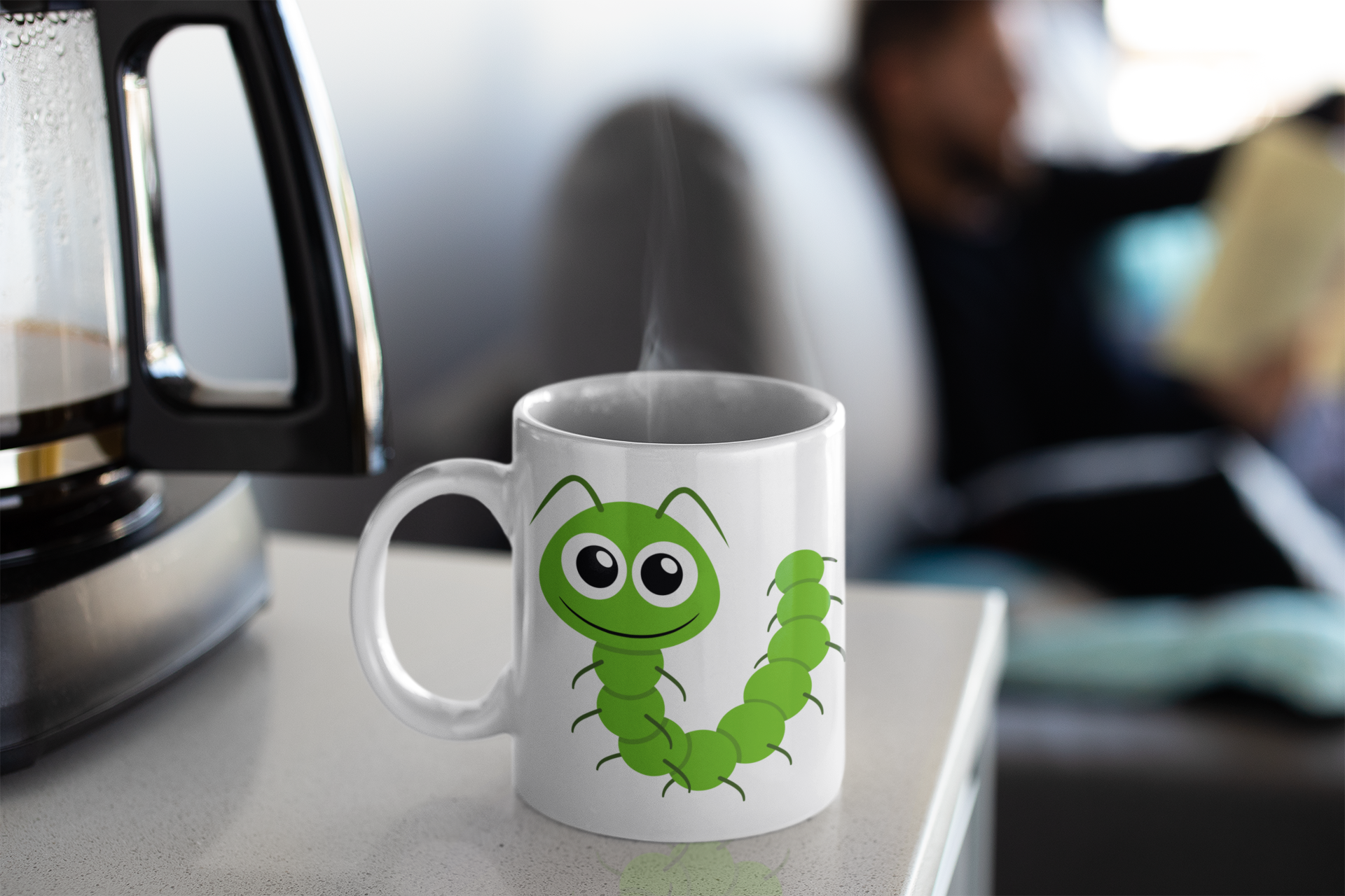 Adorable Bee Insect Personalised Your Name Gift Mug-4